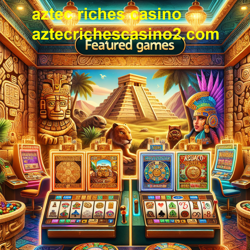 Descubra os Tesouros da Categoria 'Featured Games' no Aztec Riches Casino